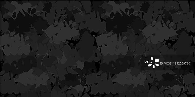 深黑色扁平抽象街头嘻哈风背景图片素材