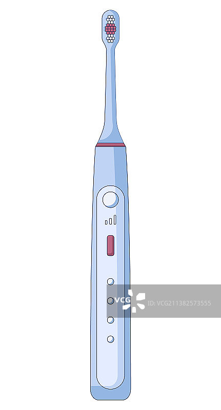电动牙刷牙齿护理图标图片素材