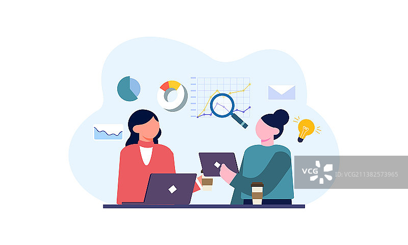 商业分析市场调研图片素材