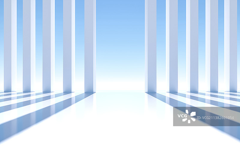 3D艺术中心建筑空间图片素材