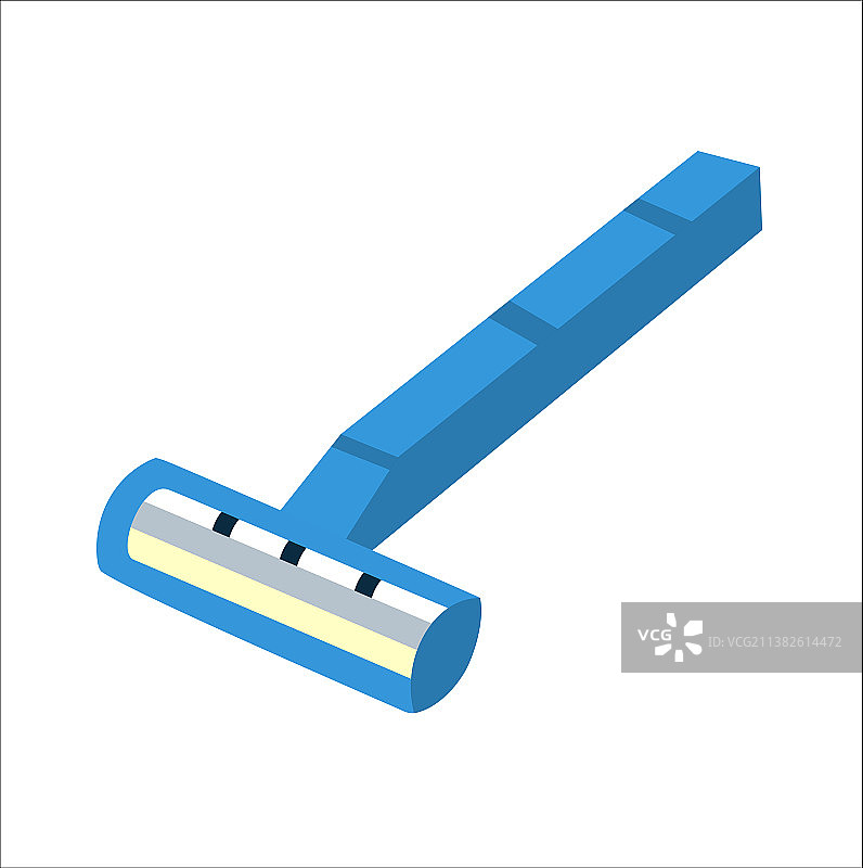 剃须，包括胡须和腿毛等图片素材