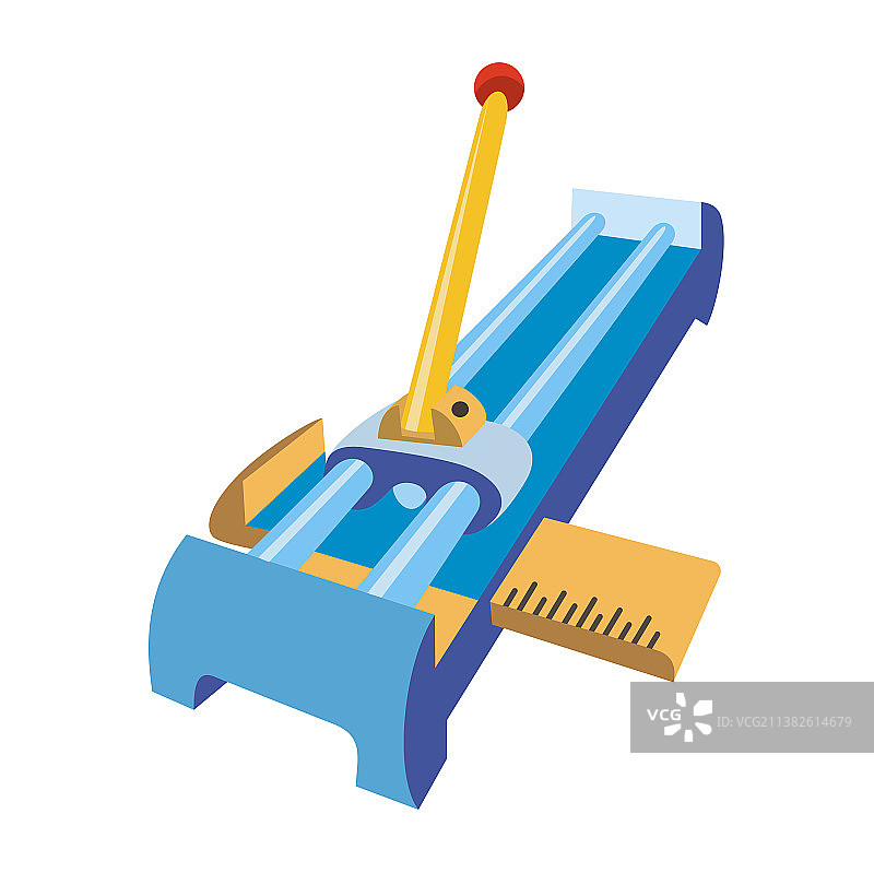 扁平风格台钳设计图片素材