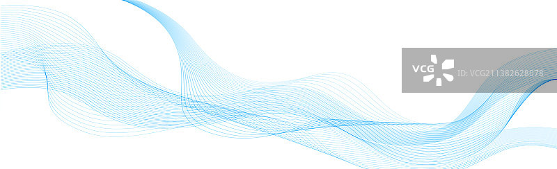 蓝色背景上的音量线图片素材