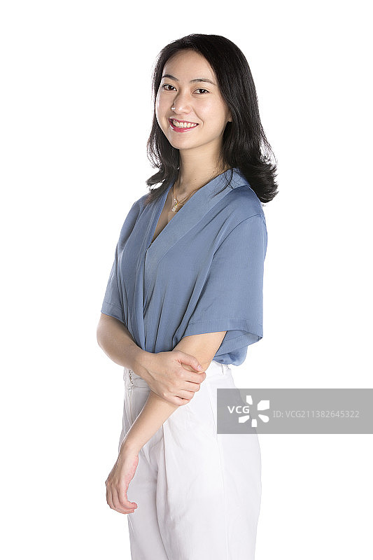 优雅的年轻女士图片素材