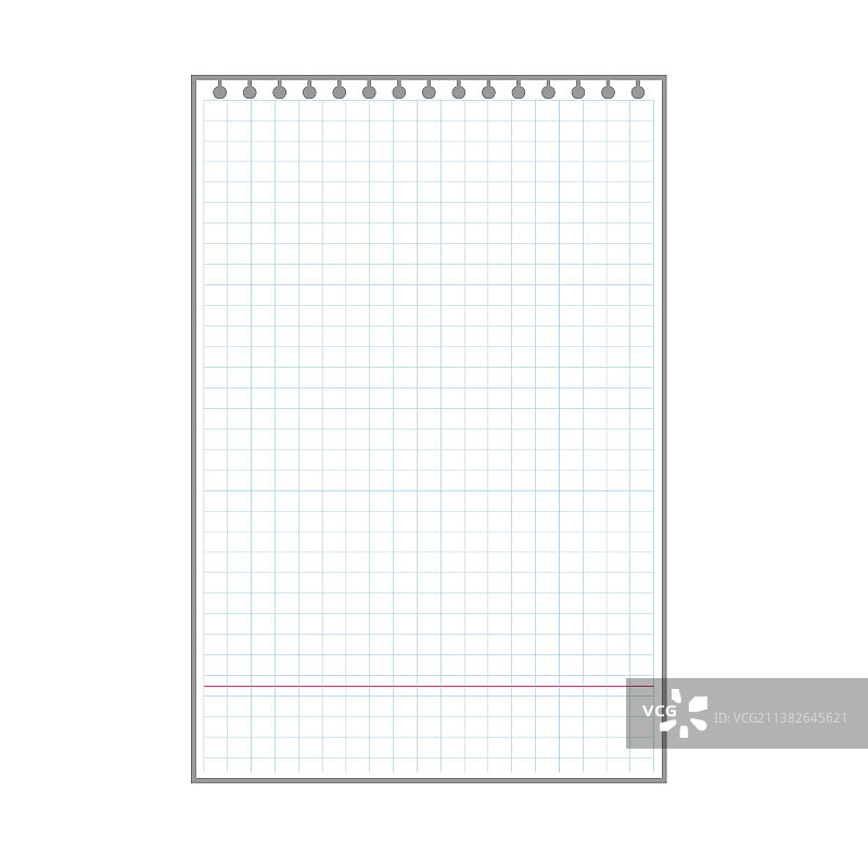 带方格图案的空白便签纸图片素材