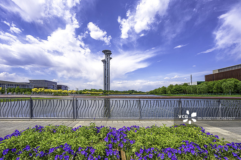 奥林匹克塔风光图片素材