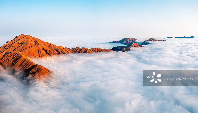 武功山云海图片素材