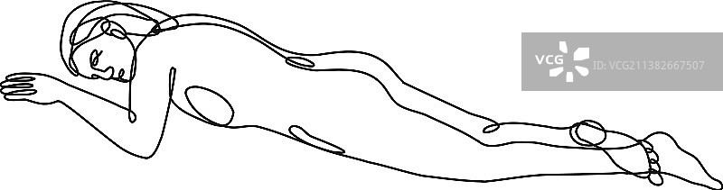 女性裸体图片素材