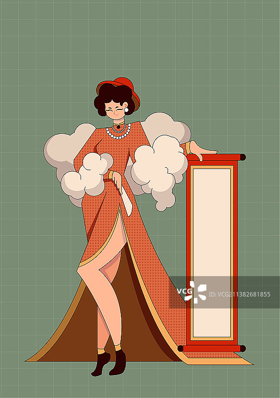 高考旗开得胜矢量插画图片素材