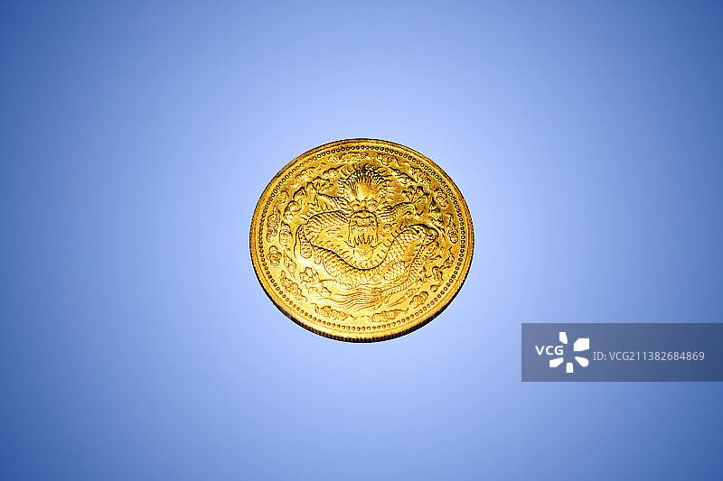 大清金币图片素材
