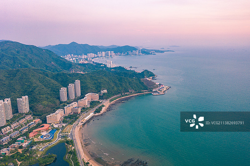 广东惠州惠东巽寮湾图片素材