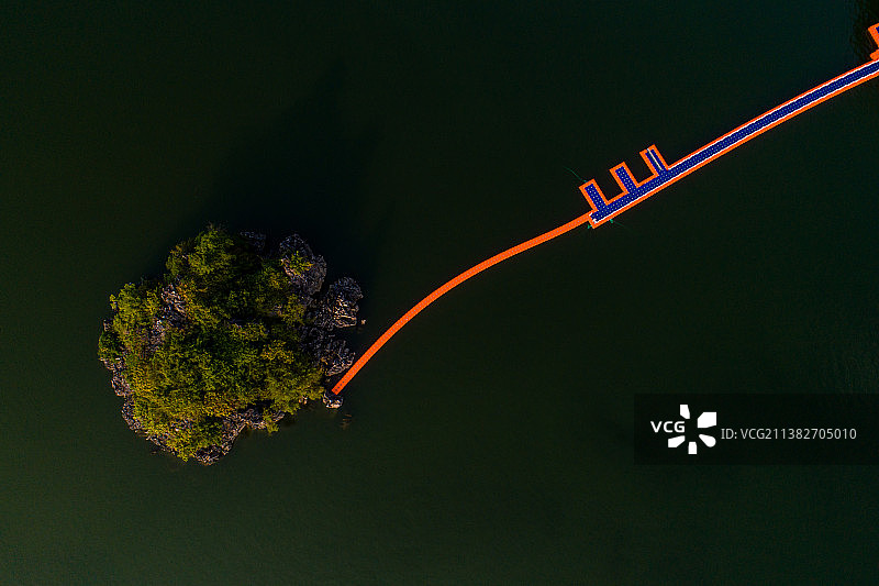 《广西上林大龙湖风光》图片素材