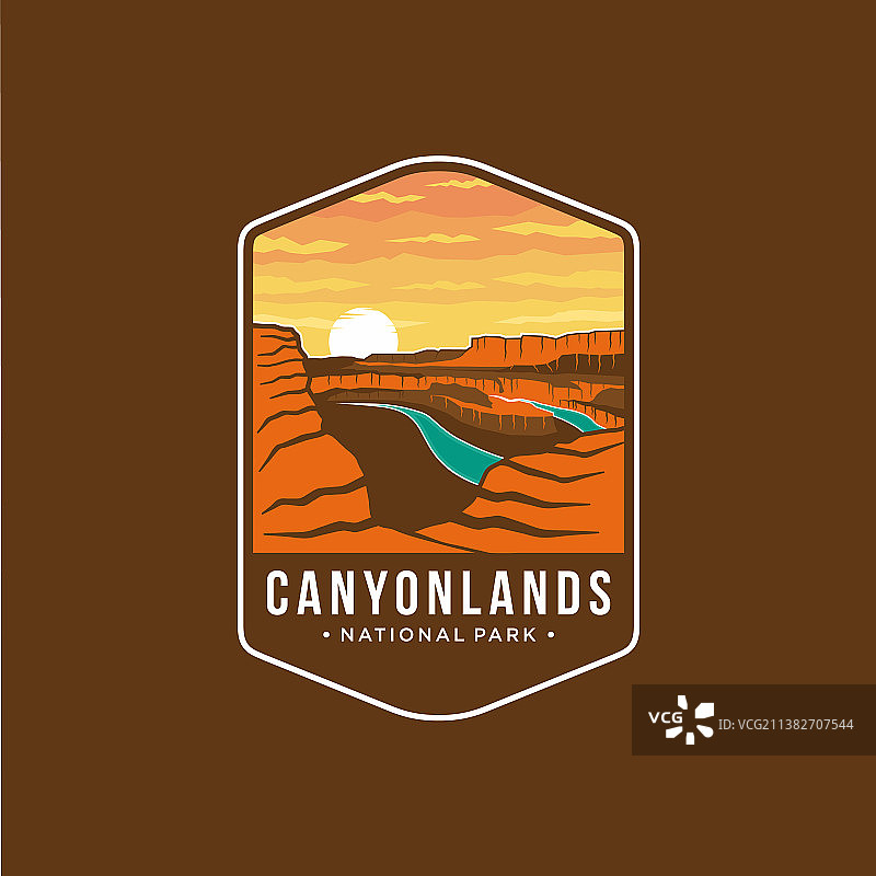 峡谷地国家公园标志图片素材
