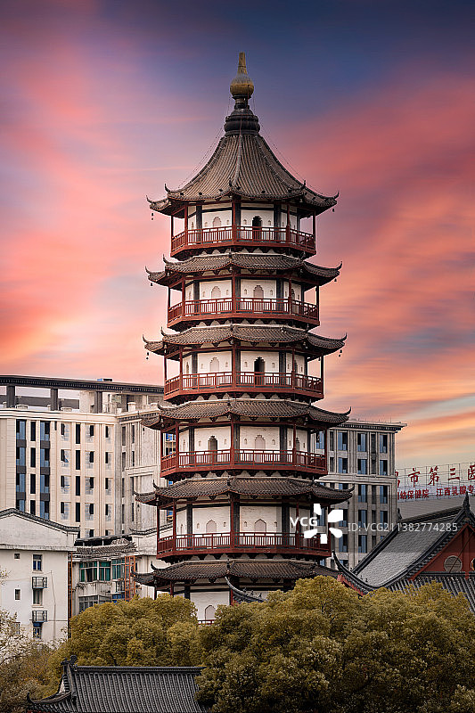 绳金塔图片素材