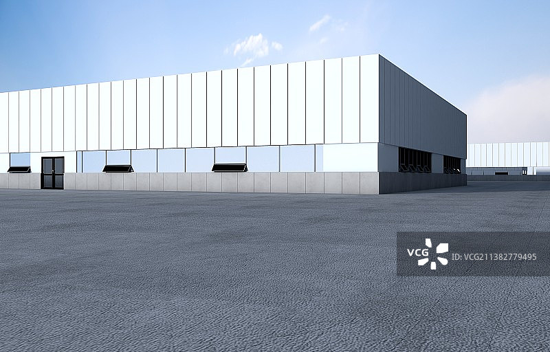 厂房路面图片素材