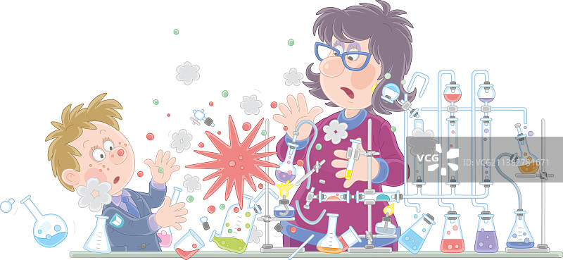 学童制造爆炸图片素材