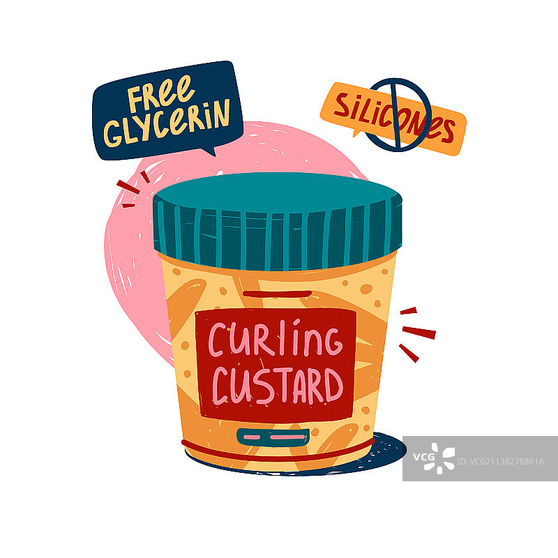 卷发专用化妆品图片素材