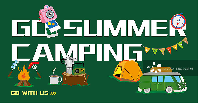 露营模版2图片素材