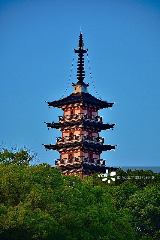 光福塔图片素材