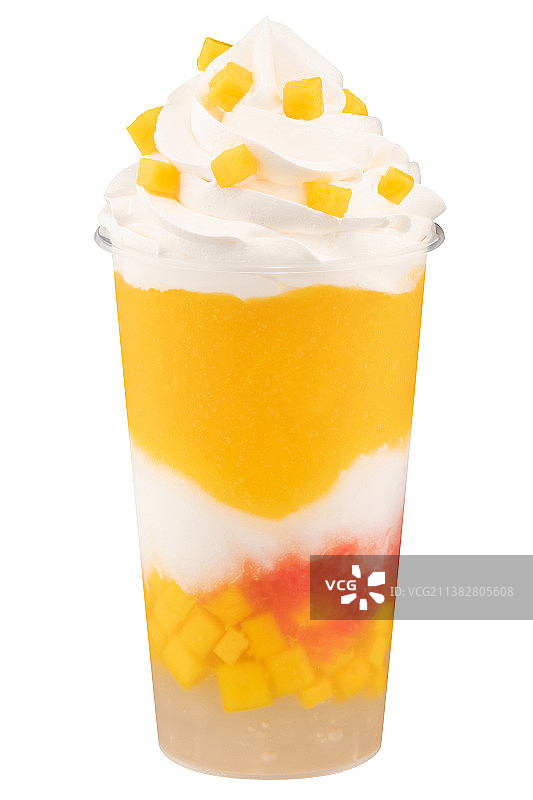 奶茶白底图片素材