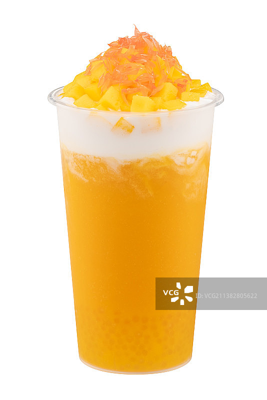 奶茶白底图片素材