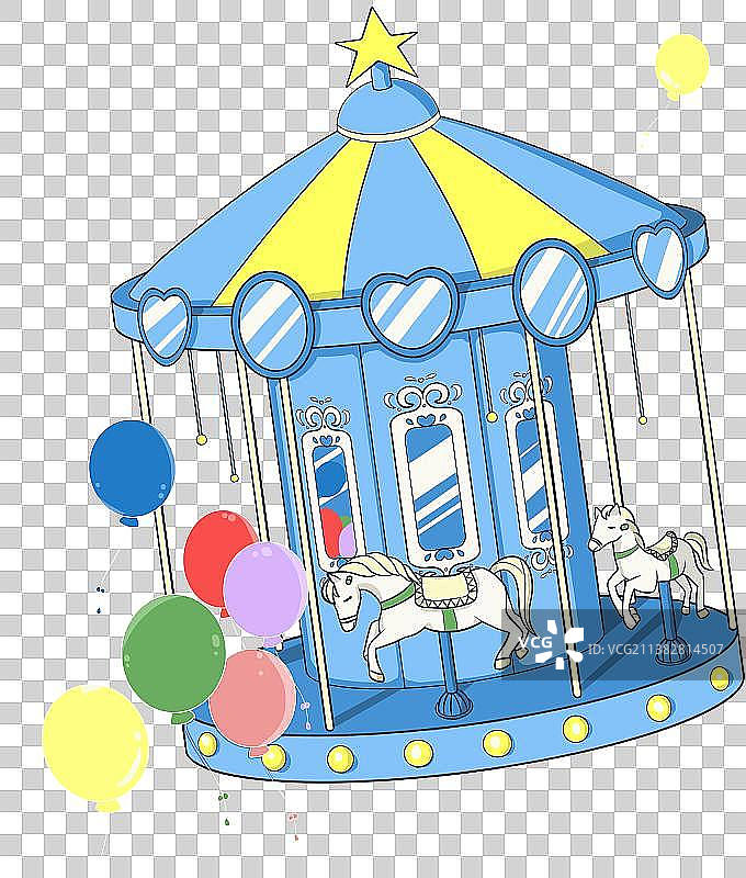 游乐场（免扣元素）图片素材