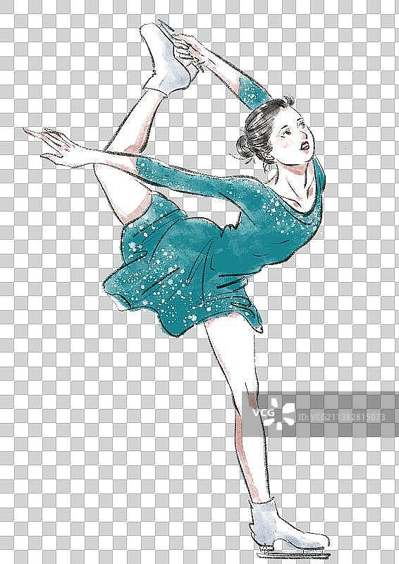 花样滑冰图片素材