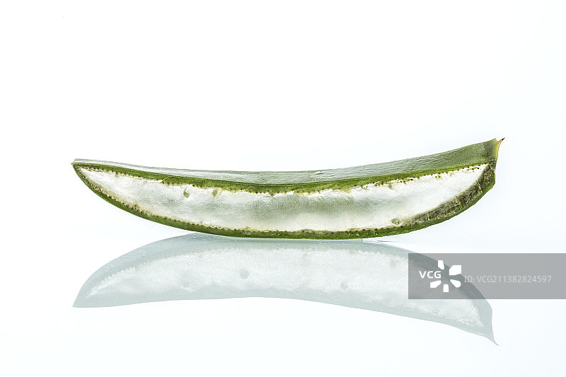 芦荟横截面特写图片素材