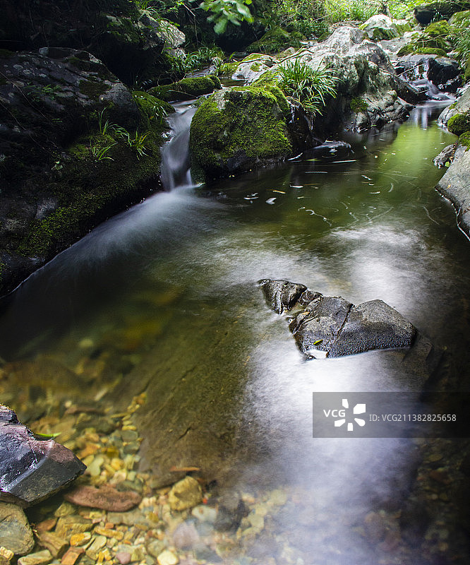 小溪水韵图片素材