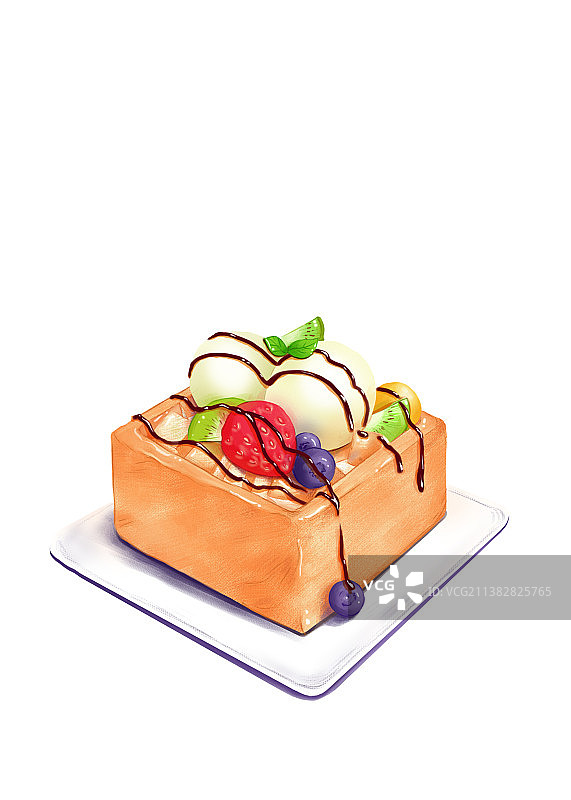 小蛋糕图片素材