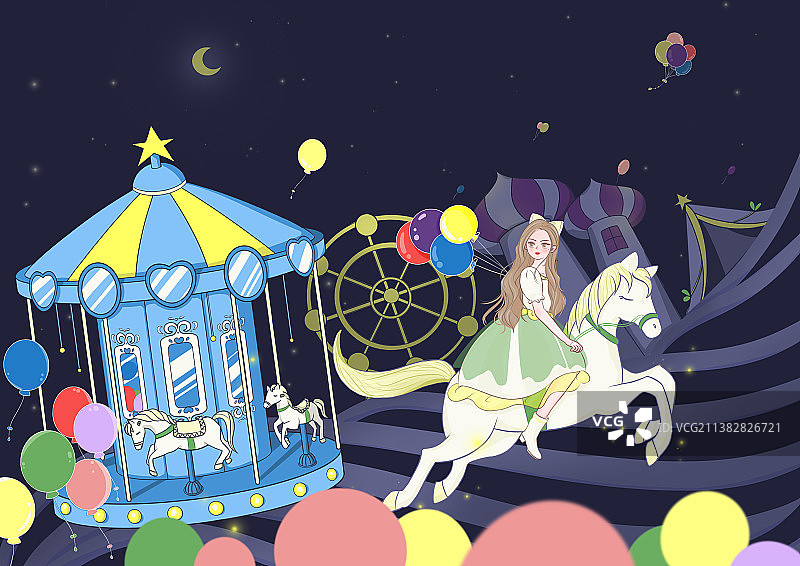 游乐场图片素材