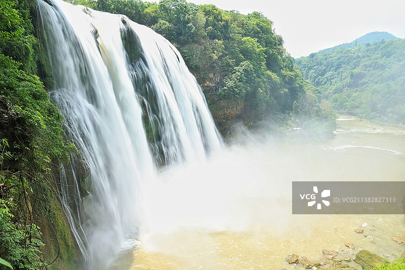 贵州安顺黄果树瀑布风光图片素材