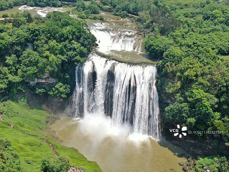 贵州安顺黄果树瀑布风光图片素材