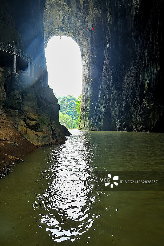 贵州安顺紫云县格凸河风光图片素材