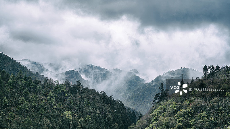 云南省兰坪箐花甸大洋场国家湿地公园风光图片素材