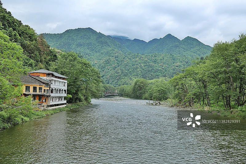 贵州铜仁市江口县云舍村风光图片素材