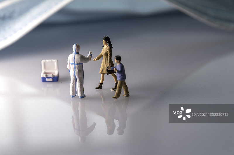 疫情之下的抗疫常态化生活图片素材