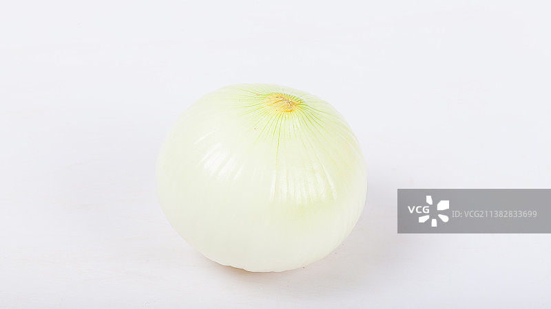 一个白色的洋葱图片素材