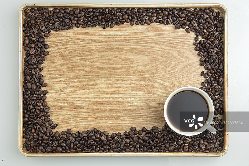 咖啡和咖啡豆图片素材