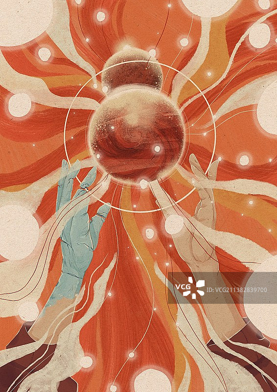 那些星星从宇宙坠落变成雪花图片素材