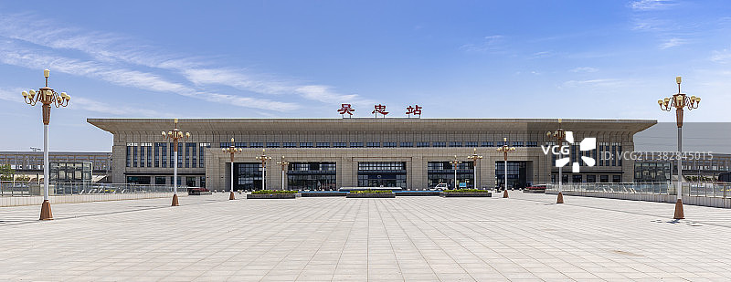 宁夏吴忠高铁车站图片素材