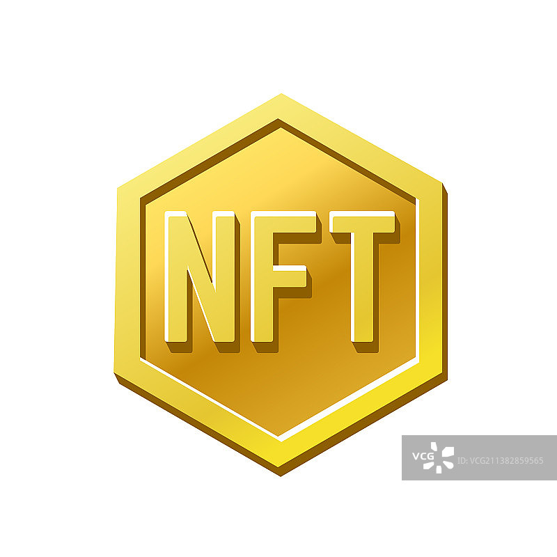NFT非同质化代币加密货币图标图片素材