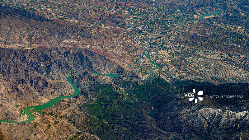 积石山保安族撒拉族自治县黄河图片素材