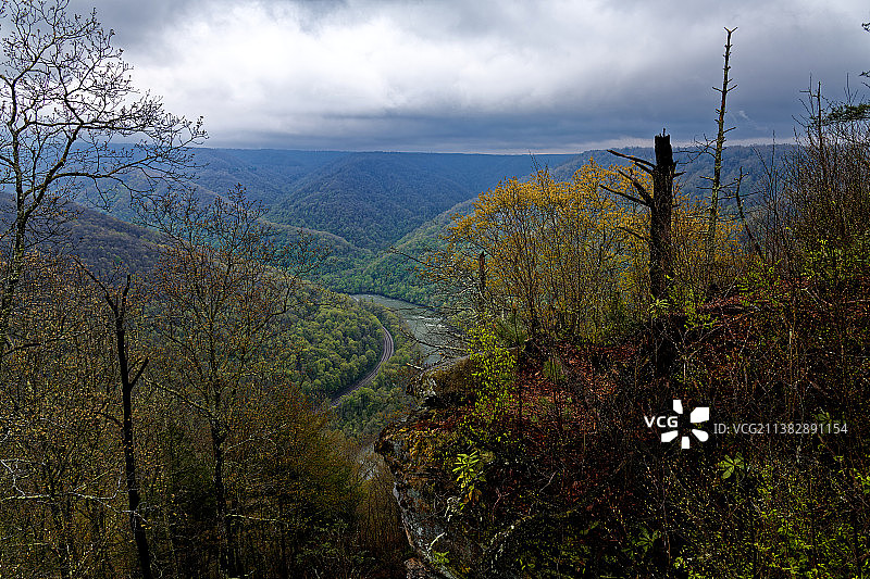 群山从未停止对我的呼唤，西弗吉尼亚州罗利县，美国图片素材