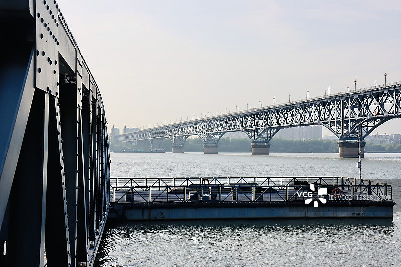 南京长江大桥图片素材