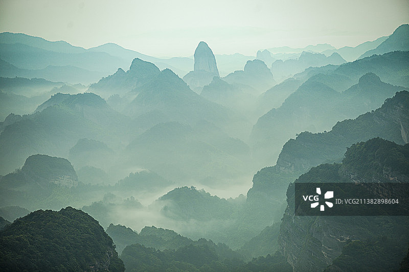 八角寨风光图片素材