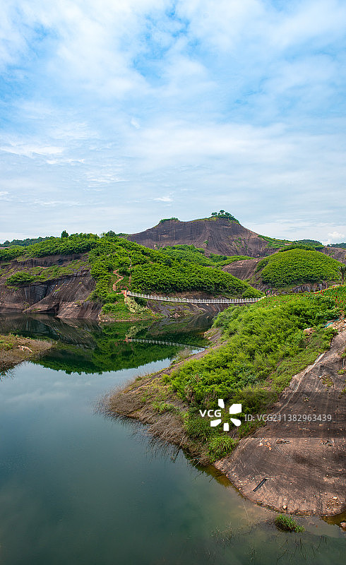 航拍湖南郴州高椅岭景区图片素材