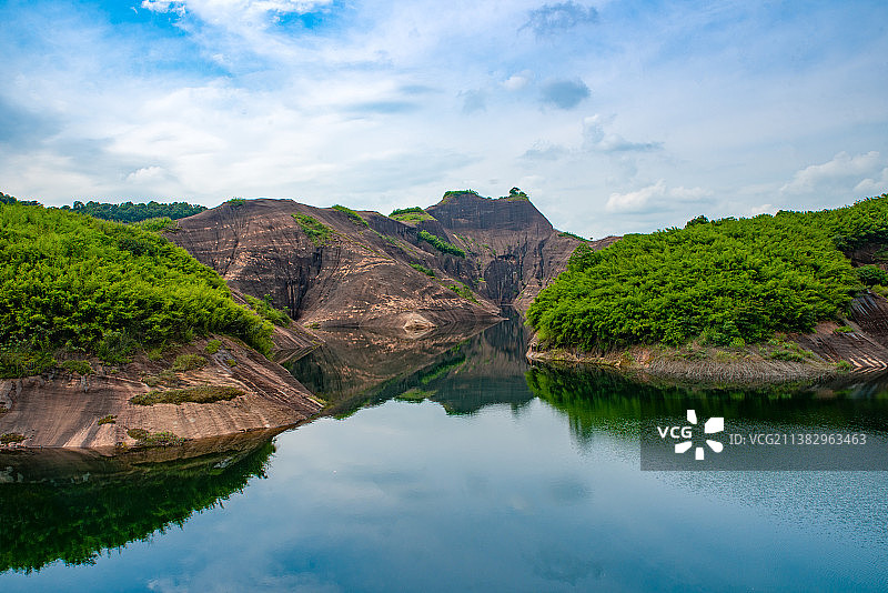 航拍湖南郴州高椅岭景区图片素材