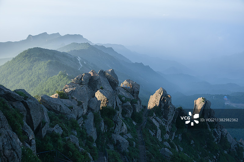 雾灵山图片素材
