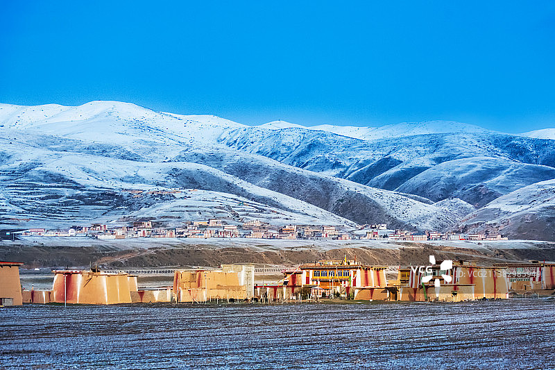 阿坝民居图片素材